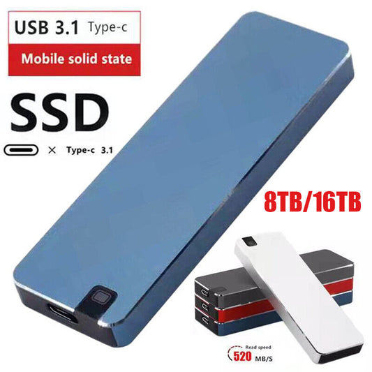 ⚡【8TB】 Високобрзински мултифункционален USB 3.0 хард диск | Брз трансфер, широка компатибилност, безгрижно складирање 💻📦