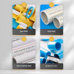 🛠️【Комплет алатки за отворање на внатрешни и надворешни навои】Се користи за 4- и 6-слојни пластични PPR PVC цевки за вода