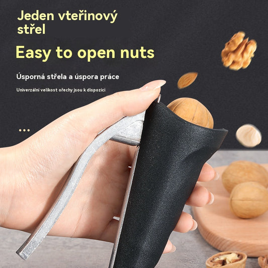 🌰😍【Издржлив и економичен】Мултифункционален лупач за јаткасти плодови, погоден за многу видови јаткасти плодови