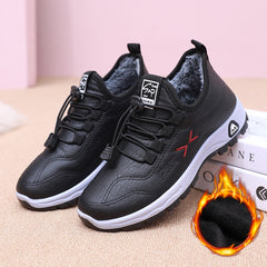 🔥💖【35-42】Рачно изработени женски зимски чизми од вистинска кожа - кадифеен стил, нелизгав ѓон, максимална топлина