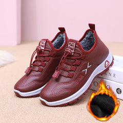 🔥💖【35-42】Рачно изработени женски зимски чизми од вистинска кожа - кадифеен стил, нелизгав ѓон, максимална топлина