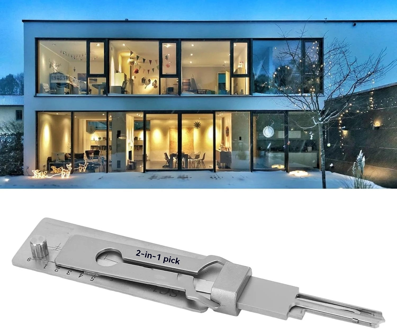 🔑【SS001】Еден предмет 1560 МКД，🔐Специјални промоции оваа недела🔑 - 49% ПОПУСТ🔥Декодер за клучеви од нерѓосувачки челик